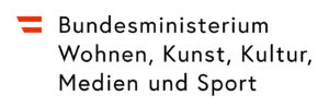 Logo für das Bundesministerium für Wohnen, Kunst, Kultur, Medien und Sport